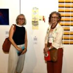 As artistas Ana Cris Rosa e Lucimar Bello