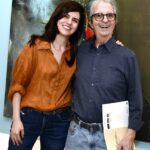 Luisa Duarte e seu pai Paulo Sergio Duarte