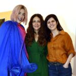 Gabb , Adriana Varejão e Luisa Duarte