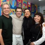 Arnaldo Brandão, Paulinho Moska, Frejat e Alice Pellegatti