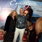 O casal Debora Olivieri e Ruud Dankers