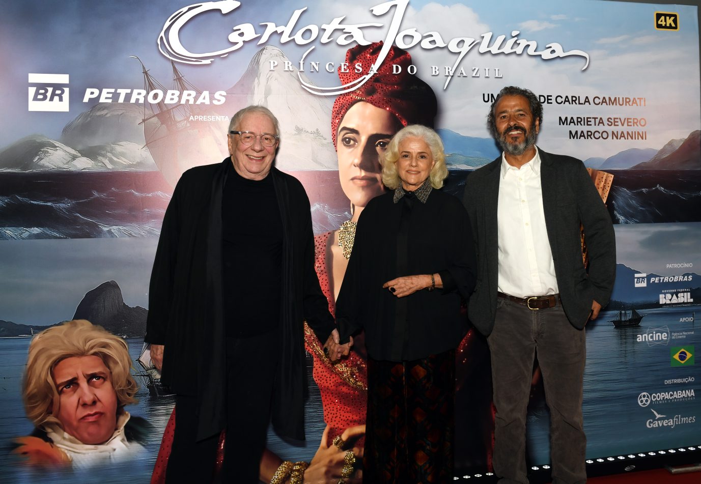 Marco Nanini, Marieta Severo e Marcos Palmeira