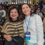 Luiza Helena Trajano e Andrea Sophia (lider Grupo Mulheres do Brasil RJ)