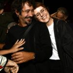 O diretor Rodrigo Portella e Bianca Ramoneda