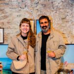 Orã figueiredo e Carolina Ribeiro