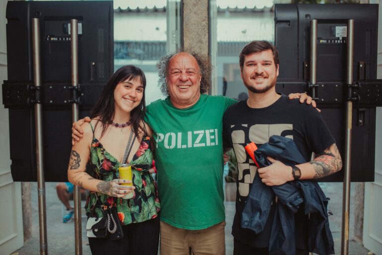 Ronald D,- Vera Schueler e Vinicius Carvas