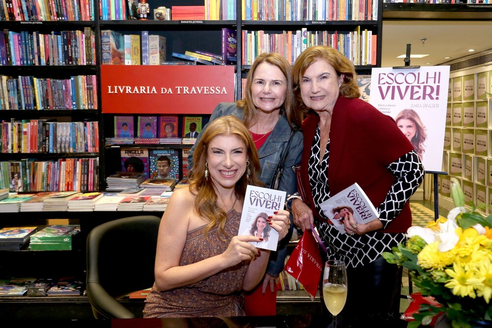 Sara Singer, Luciana Jaroslavsky e Raquel Schwartz