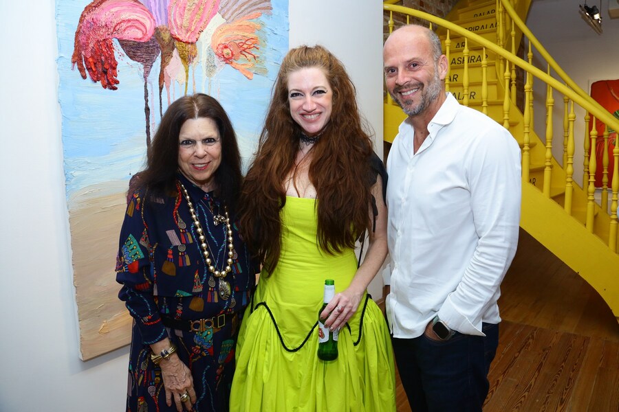 Vanda Klabin, Viviane Teixeira e Ricardo Kimaid