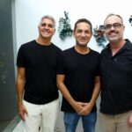 Eduardo da Silva, Rafael Cesa e Christovam Chevalier