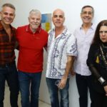 Frederico Reuter, Miguel Falabella, Willy Reuter, Artur Fidalgo e Vanda Klabin