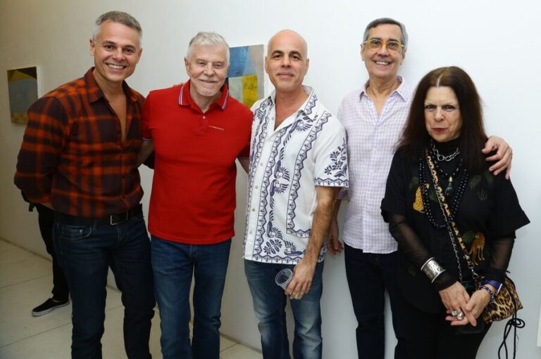 Frederico Reuter, Miguel Falabella, Willy Reuter, Artur Fidalgo e Vanda Klabin
