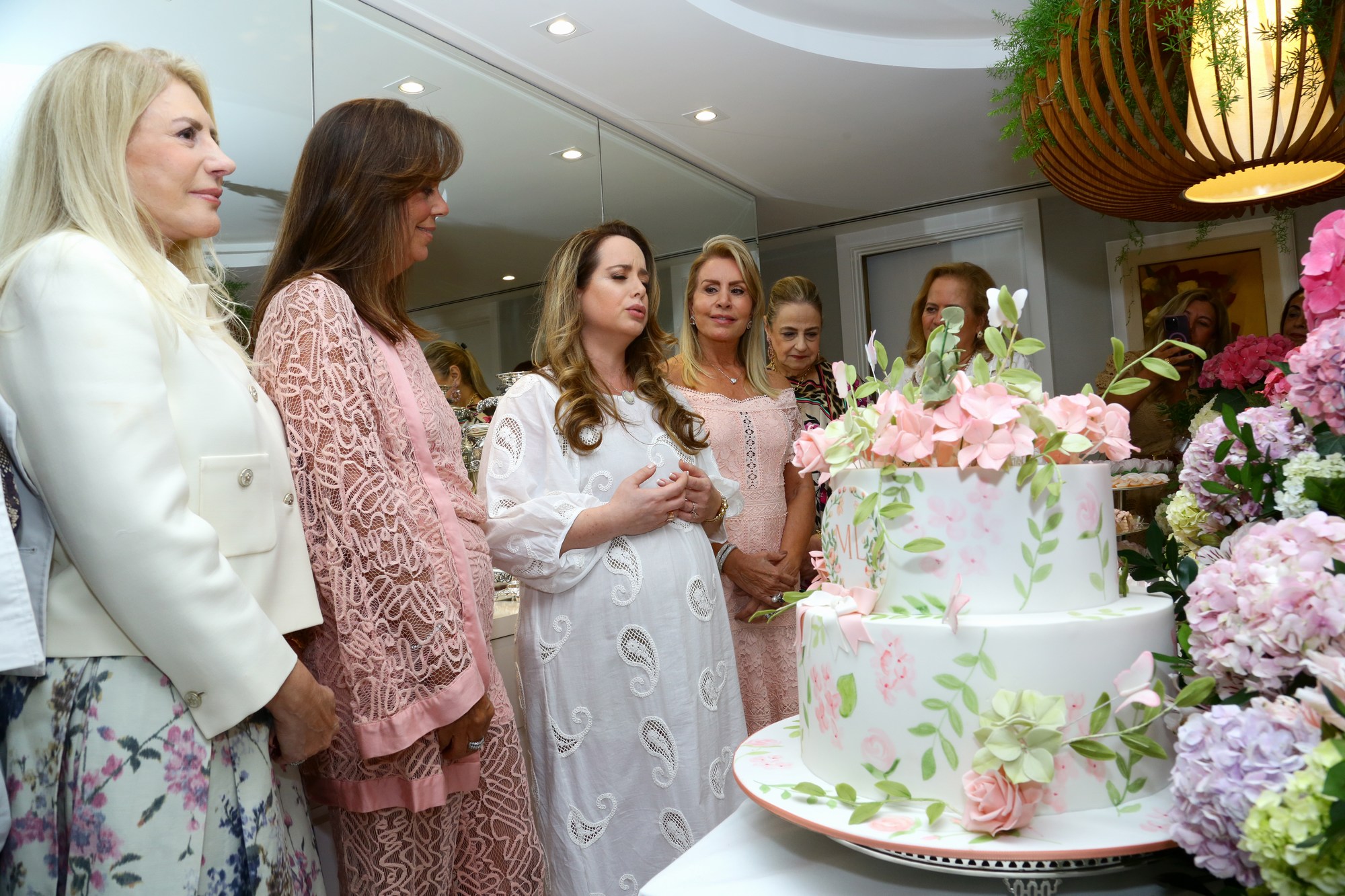 Silvana Gollo, Camila Macedo, Fernanda Gollo e Marise Gollo