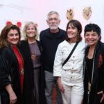 Evelyn Branco, Leticia Costa, Celso Lobo, Helena Duncan e Antonia Oliveira
