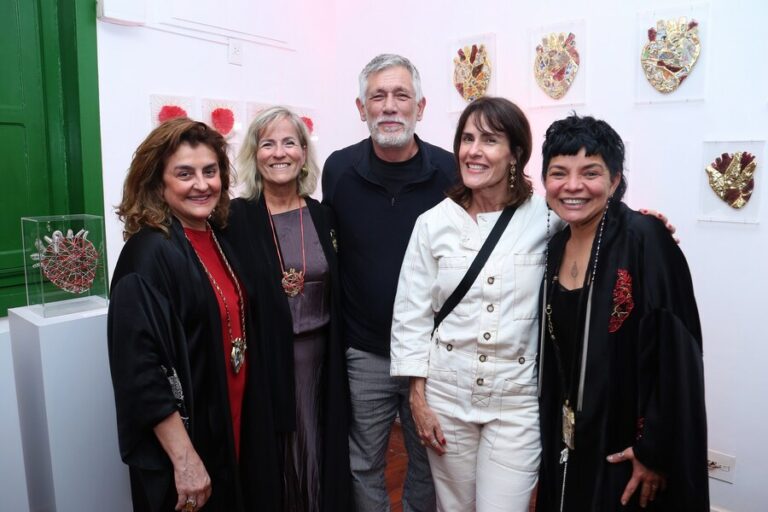 Evelyn Branco, Leticia Costa, Celso Lobo, Helena Duncan e Antonia Oliveira
