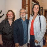 Camila, Max Perlingeiro e Olivia Porcaro