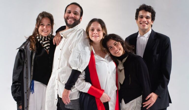 Carol, Sued, Stella, Maria Paula, Bernardo