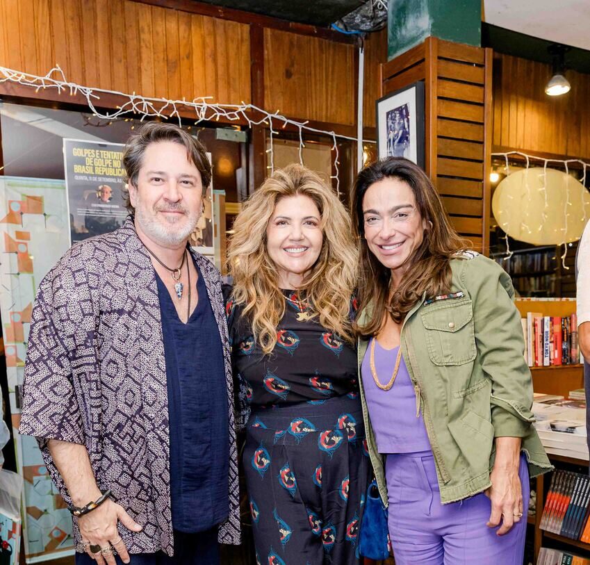 Celso Rayol, Ana Borelli e Ana Paula iespa