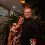 Claudia Calirman e o filósofo Fernando Muniz