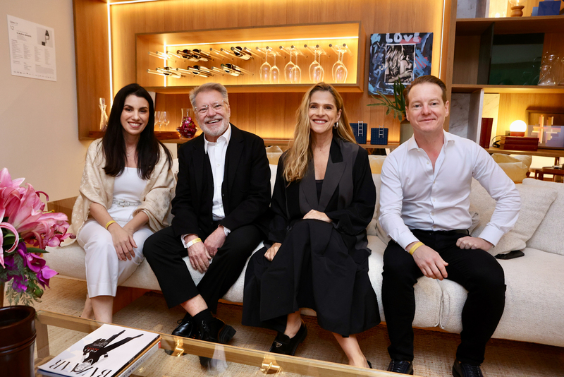 Claudia Infante, Joao Caetano, Ingrid Guimarães e Jader Almeida