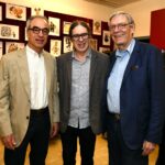 João Roberto Marinho, Geraldinho Carneiro e Chico Caruso