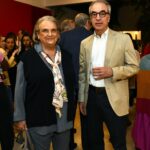 Maria Cecília Almeida e Silva e João Roberto Marinho