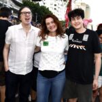 Geraldinho Carneiro, Ana Paula Pedro e o filho Vinicíus