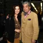 O casal Naná Paranaguá e Eduardo Bandeira