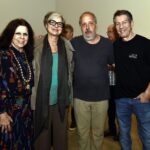 Vanda Klabin , Beth Jobim , Barrão e René Machado
