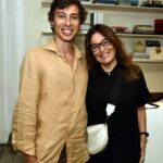 Bernardo Rosalen e sua mãe Monica Villela