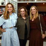 Ingrid Guimarães, sua mãe Sonia e sua irmã Astrid