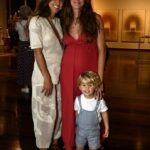 Luiza Nolasco , Helena Filgueira e o filho Francesco Itagiba