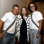 Afonso tostes , Anna Bella Geiger e Karen de Picciotto