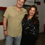 O casal Antônio Calloni e Ilse Rodrigues