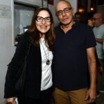 Thereza Falcão e o autor Rogerio Corréa