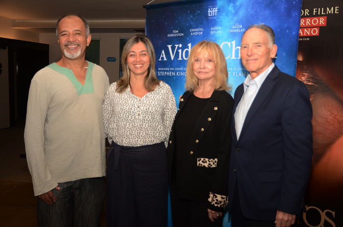 Luiz Dumont e Sonia Oliveira com Kate Lyra e Steve Solot