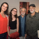 Olivia Porcaro,Isabela Matos, Max Perlingeiro e Cildo Meireles