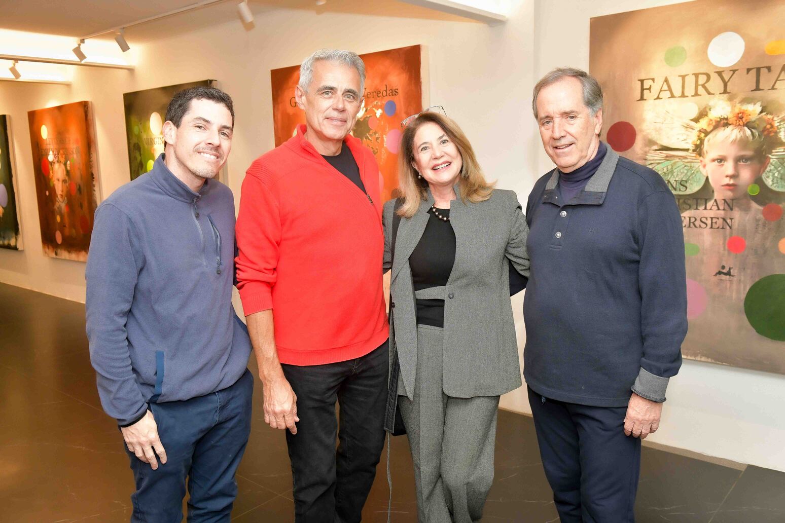 Renato Machado, Sergio Goncalves, Jose Eduardo Machado e Hilda Araujo