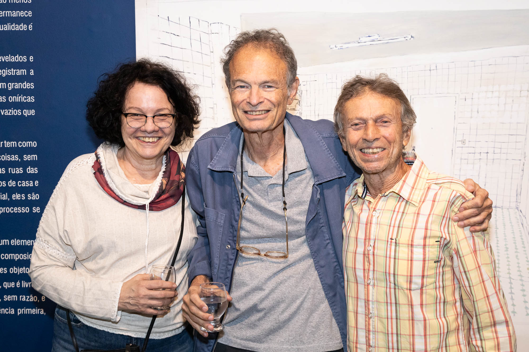 Sandra Regina, Benjamin Rothstein e Marco  Rodrigues