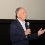 Steve Solot na pré-estreia do filme A vida de Chuck