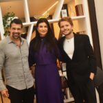 Alexandre Pazzini e Nara Lauria e Victor Niskier