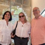 Beth Pavan com Rosanna Tosetti e Godofredo Duarte