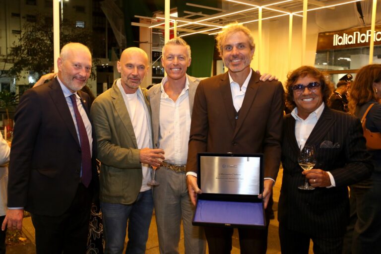 Massimilliano Iacchini, Gian Luca Padovan, Bruno Celestini, Alessandro Calbucci e Lothayr Reis Junior