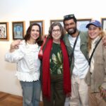 Aline Marins, Claudia Carvalho,Bernardo Magina e Luisa Martins