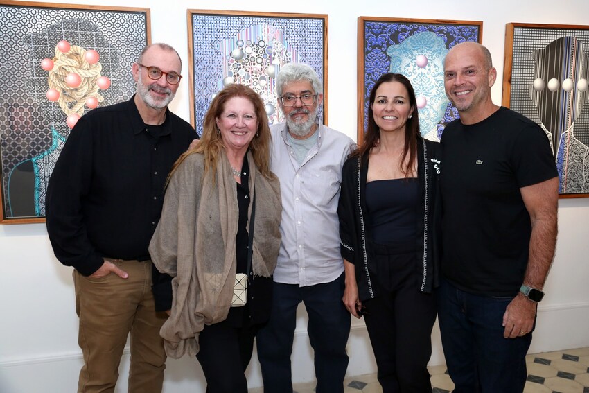 Sebastiao Reis (Ministro do Superior Tribunal de Justiça), Anna Maria Reis, Paulo Vieira e Juliana e Ricardo Kimaid