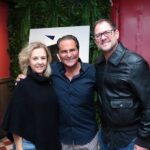 Marco Figueiredo entre Particia e Bruno Schmidt