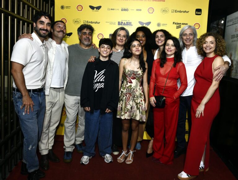 Elenco e equipe do filme AS VITRINES - Festival do Rio - OUT 2025 - CG