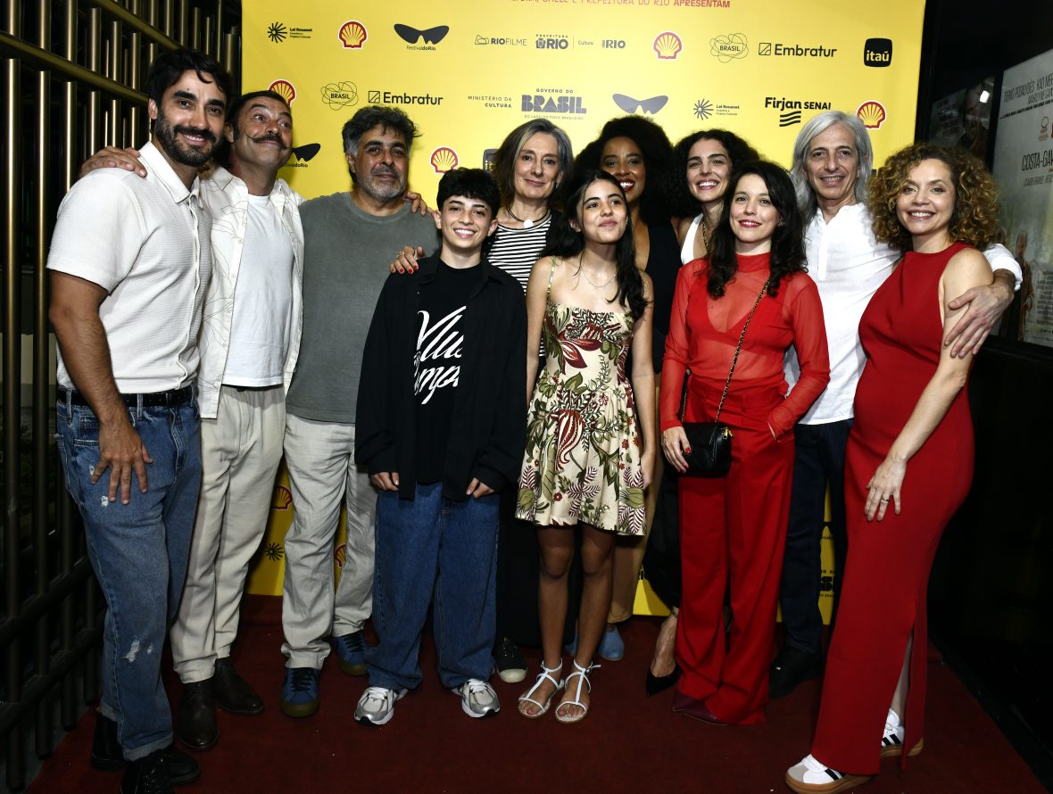 Elenco e equipe do filme AS VITRINES - Festival do Rio - OUT 2025 - CG