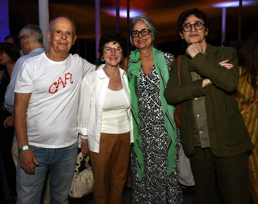 Ronaldo Bastos, Georgiana de Moraes, Beth Jobim e Eucanaã Ferraz