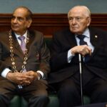 José Roberto Tadros e o senador Bernardo Cabral