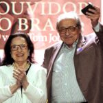 Rosa Freire e Ruy Castro
